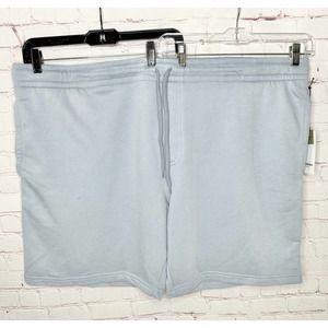 NEW Goodfellow Big & Tall Light Blue Knit Shorts 8.5" Inseam Mens 4XL